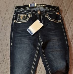 New Sexy Couture Jeans size 7 boot cut